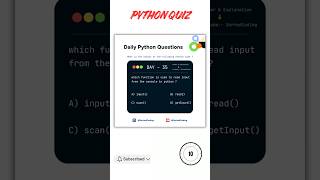 python quiz - Day 35 | Guess the output #quiz