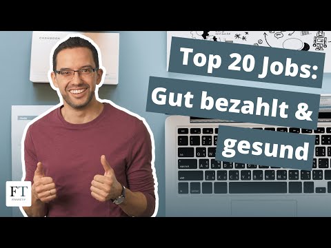 Die 20 bestbezahlten Jobs, die nicht krank machen