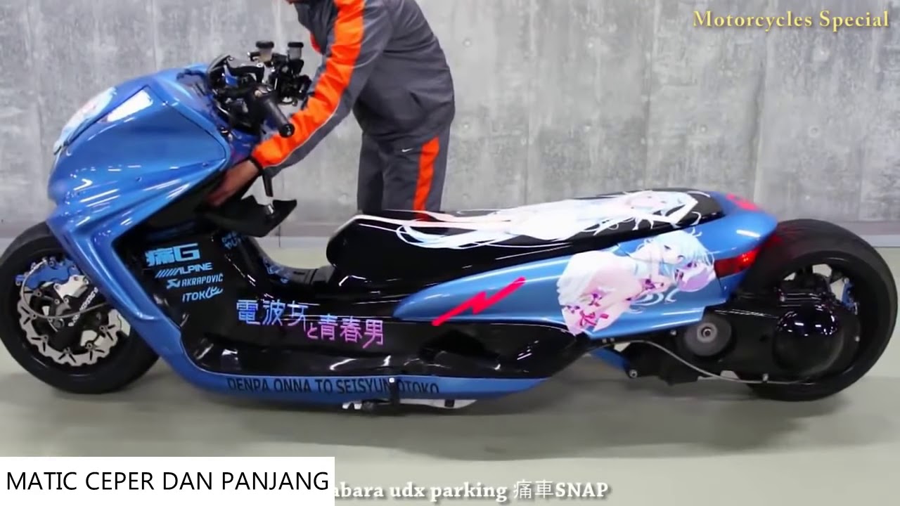 Modif motor  matic  paling  keren  YouTube