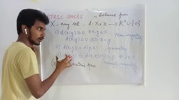 Metric Space and Semi-metric space - Lec 18 - Real Analysis