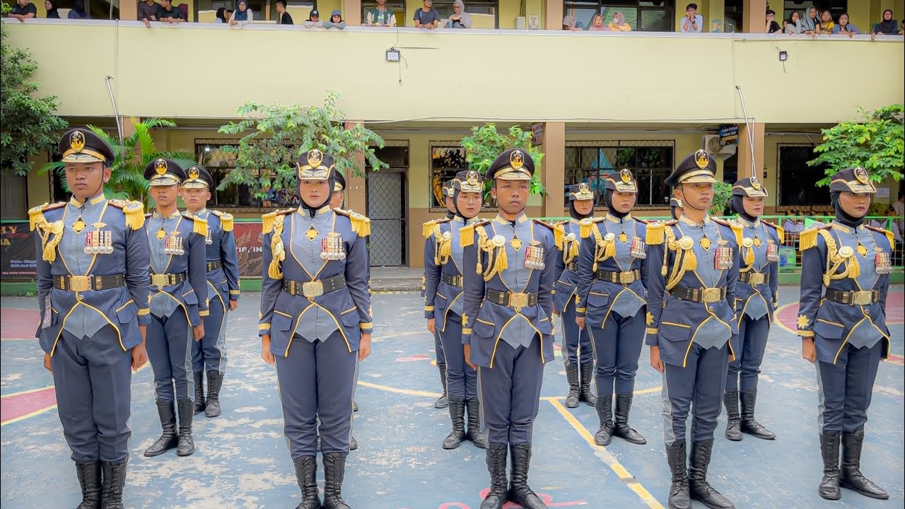 MERINDING! PASKIBRA SMKN 1 CIKARANG SELATAN LKBB KOBAR RAPI VIII WIDYA NUSANTARA