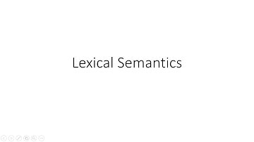 LexicalSemantics