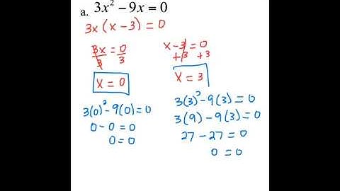 College Algebra - 1.5 Quadratic Equations