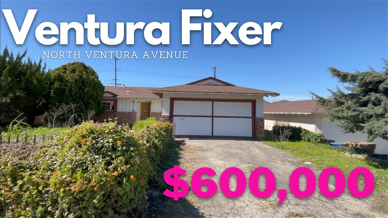 Ventura, CA Real Estate 3 Bed 2 Bath FIXER North Ventura Avenue