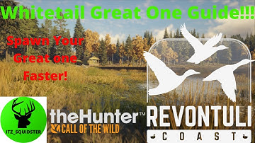 Whitetail Deer Great One Guide Revontuli Coast | Spawn your Great one Faster!!