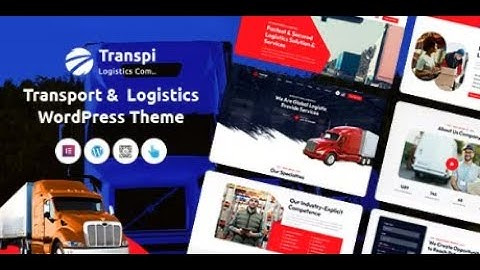 Transpi Theme | best Logistics and Transportation WordPress Theme | WordPress Theme Installation