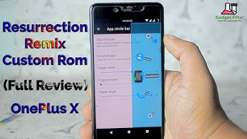 Resurrection Remix for OnePlus X | Nougat 7.1.2 | Custom Rom | Everything is Here!