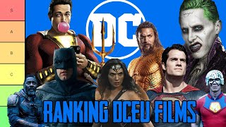 Ranking The DCEU - Tier List