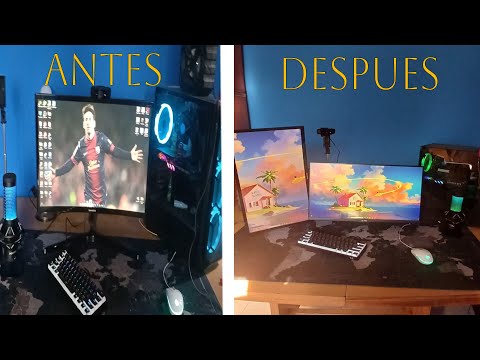 Así remodelé mi set up...