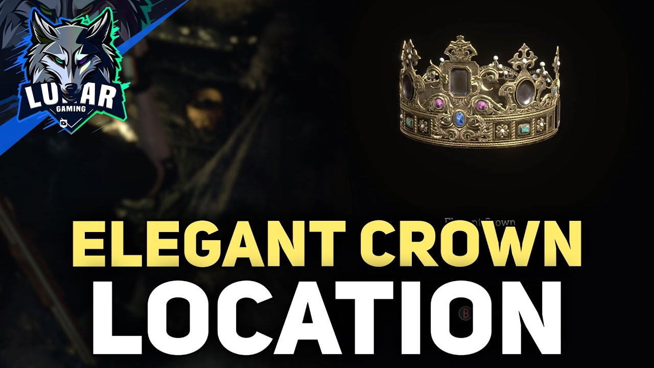 Elegant Crown Treasure Location Resident Evil 4 Remake YouTube