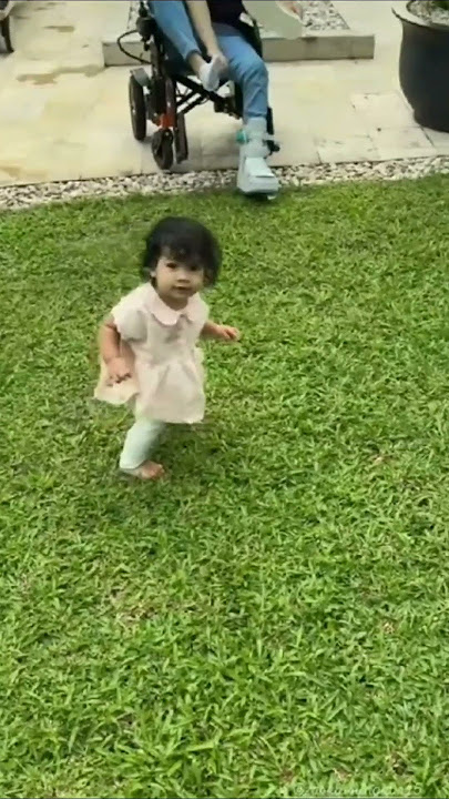 Humaira adaptasi sama rumput
