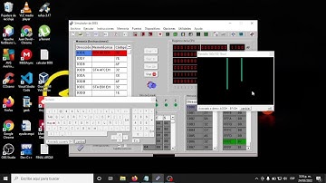 Dibujar en pantalla de 16 Colores, Simulador 8085, juego triqui