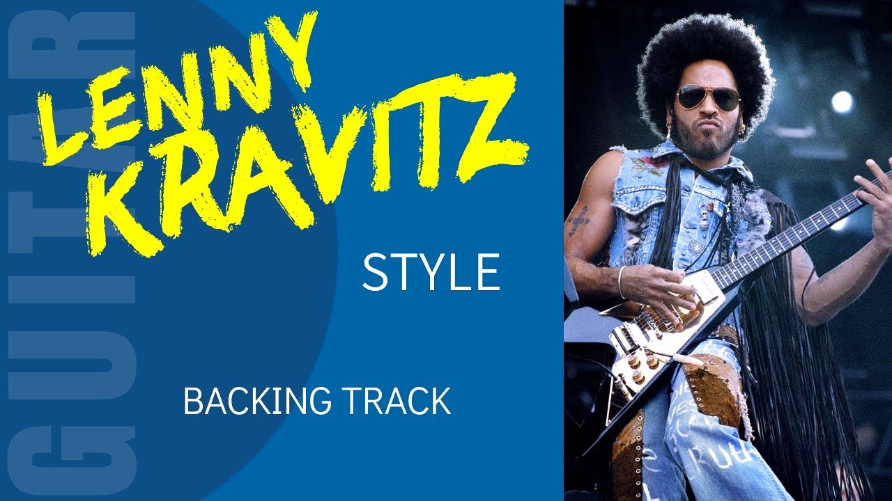 KRAVITZ Blues Rock Guitar Backing Track jam in E7 AV36 - YouTube