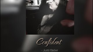 Confident  Justin Bieber 
