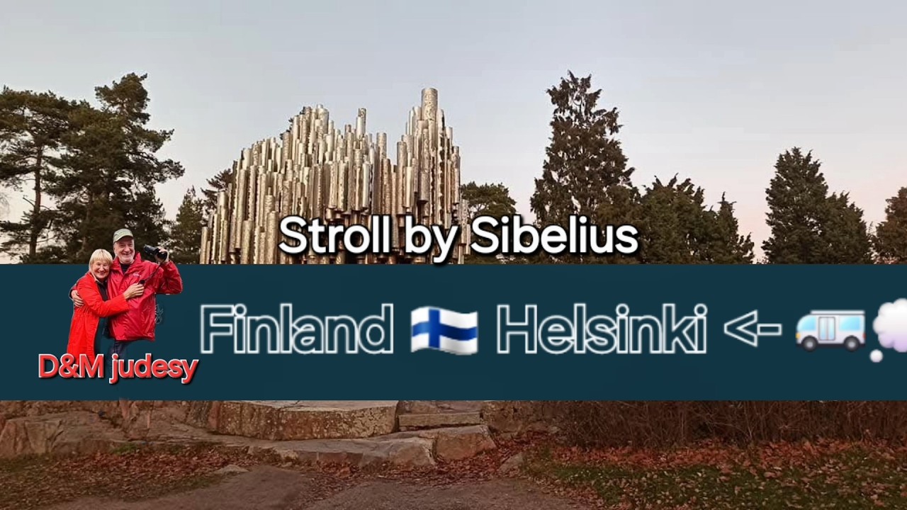 Evening Stroll at the Sibelius Monument | Slow Life in Helsinki 🇫🇮