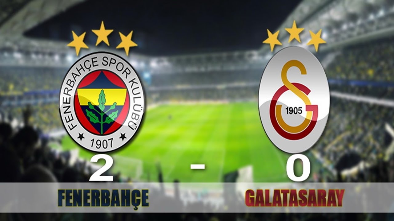 Fenerbahce 2 0 Galatasaray Caps Youtube