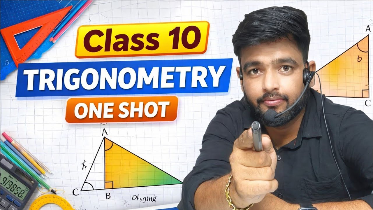 Class 10 Maths – Applications of Trigonometry | Most Important Questions | Board Exam 2025