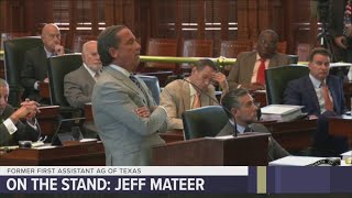 Paxton impeachment trial: Tony Buzbee begins crossexamination of Jeff Mateer