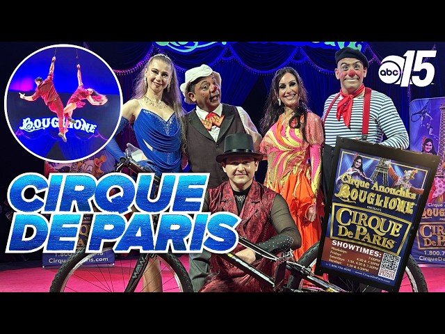 Le cirque ici présente “Où ça”　ル・シルク・イシ Cirque de Paris debuts in Myrtle Beach at Tanger Outlets - YouTube