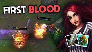 How To Get FIRST BLOOD On Katarina Every Game