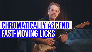 Fast-moving melodic phrases that chromatically ascend the fretboard - with Andy Aledort