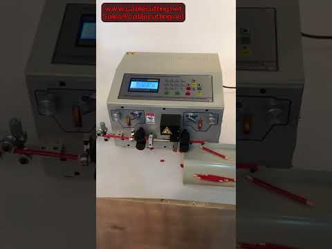 0.2 to 25mm² Automatic Wire Stripping Machine, 4-Wheel Cable Peeler with Key Screen