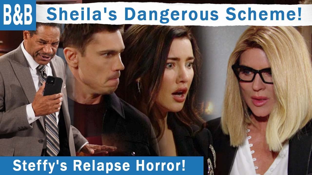 12/28/2022 Sheila's Dangerous Deception- Schemes To Bring Steffy's Addiction Back! B&B Spoilers