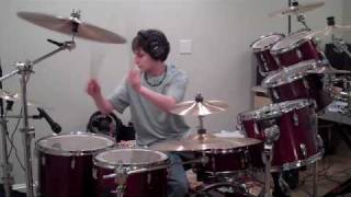 Miniatura de vídeo de "RED BARCHETTA by Rush - 11 Year Old Drummer"