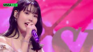 [MMA  2021_멜론뮤직어워드 2021] 아이유 (IU) - strawberry moon (첫 공식 무대) Resimi