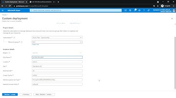 AZ-104 Hands-On Lab 3b: Task 2 & 3: Create and Review an Azure Managed Disk by using an ARM Template