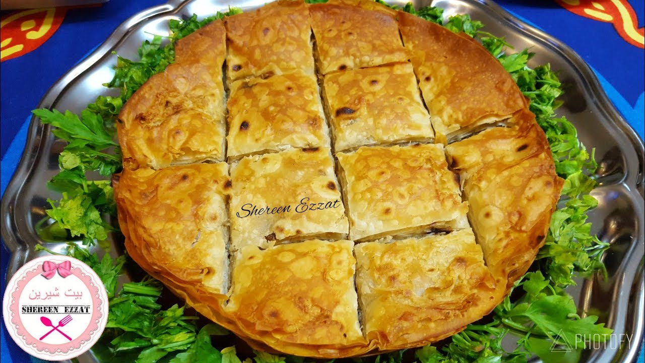 ألذ صنية رقاق باللحمة على الطريقة المصرية