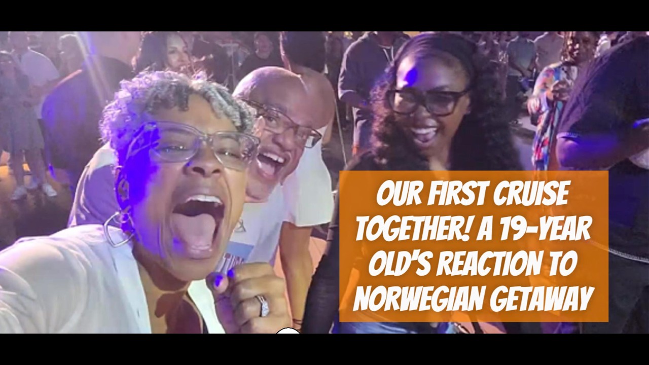 19yo's FIRST Cruise Reaction: Norwegian Getaway Experience!
