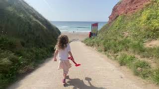 Summer finally arrives in Cornwall after school holiday washout