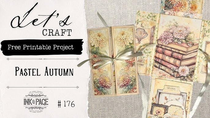 pastel-autumn-free-ephemera-tutorial-176-ink-and-page-journals-how-to-craft-a-folio-junk-journal-youtube for Free Printable Junk Journal Ephemera Pastel Autumn Free Ephemera Tutorial 176 | Ink and Page Journals How to Craft a Folio Junk Journal - YouTube for Free Printable Junk Journal Ephemera