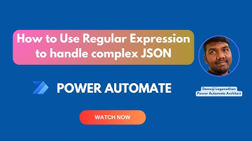 Regular Expression in Power Automate