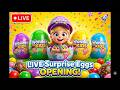 Ultimate Surprise Egg Opening ASMR 🎉 Live Toy Unboxing Show