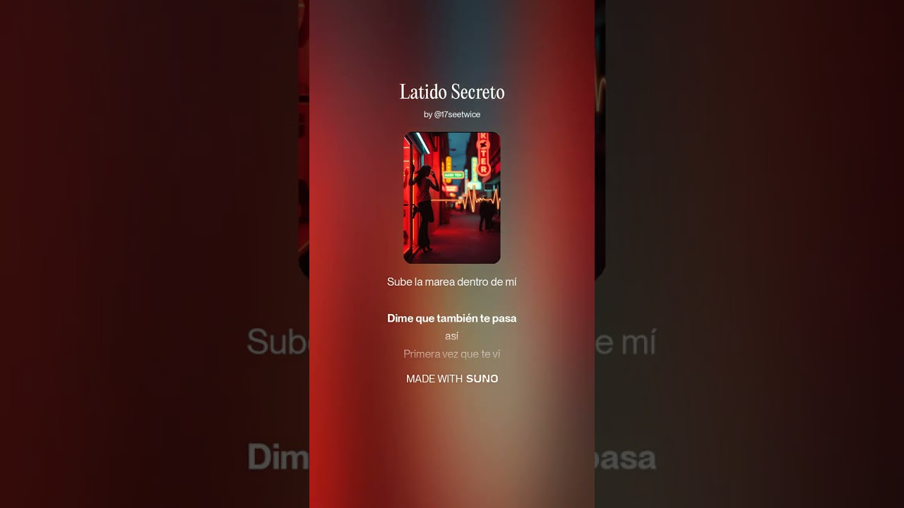 Latido Secreto - suno canción