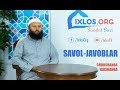 LIVE: Savol-javoblar (19.02.2020)