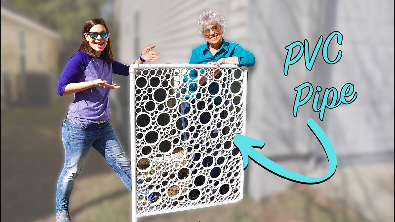 Diy Pvc Pipe Privacy Screen Part 1, How To Make An Outdoor Privacy Screen From Pvc Pipe