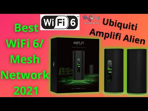 Best WiFi 6 Mesh Router in 2021? Ubiquiti Amplifi Alien and Mesh Access Point | WiFi 6 Mesh Network