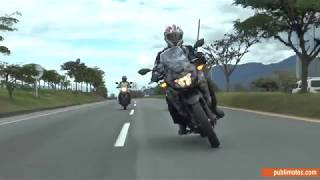 PRUEBA DE FONDO Versys x300  VStrom 250 XRE 300 TT250 Adventour Himalayan 400.  3/3