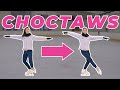 How to start doing choctaws ssteps on the ice  figure skating