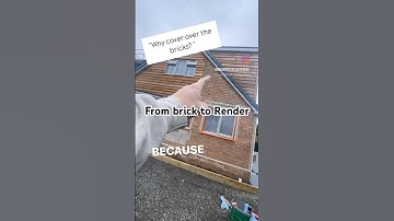 From brickwork to render. Baumit silicone render house transformation.