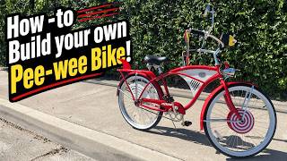 Pee-wee Herman Bike Kit UPDATE: New Bike Option NOW AVAILABLE
