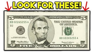 15 RARE MISTAKES ON DOLLAR BILLS THAT ARE WORTH MONEY!!