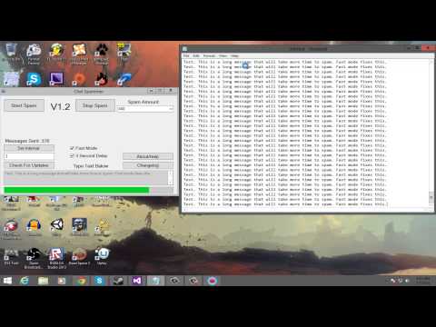 Chat Spammer Made In C#