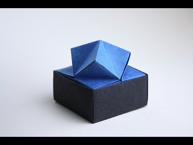 Origami Hexa-Fold Organizer - No Glue - - YouTube