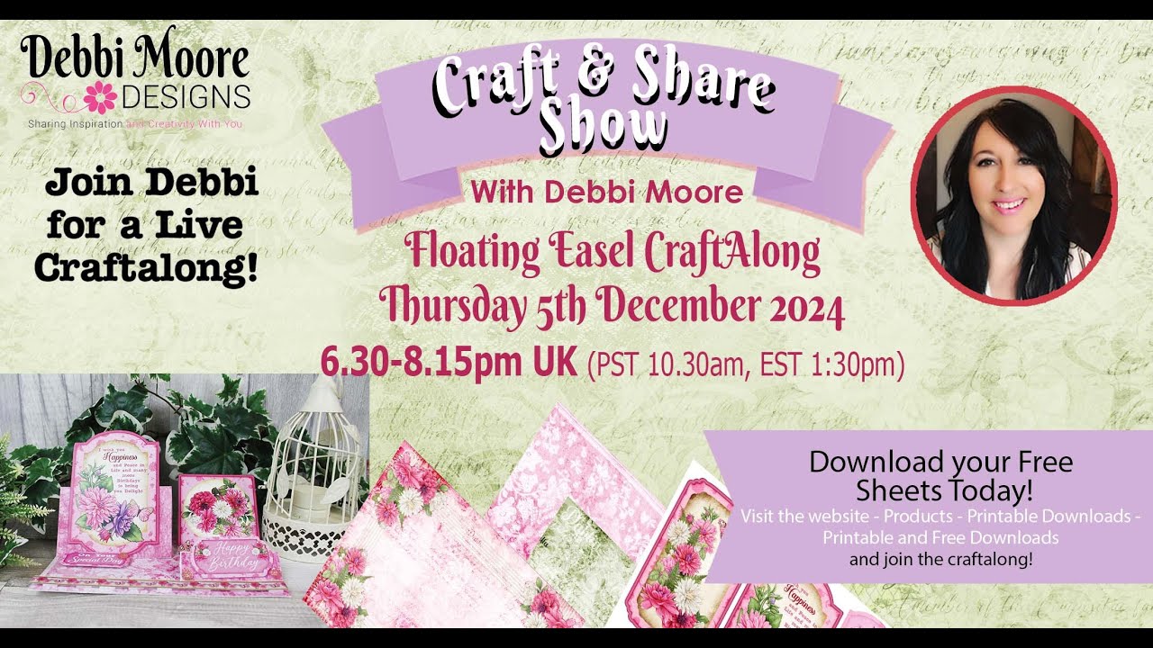 Craft and Share Craft-a-long Show 5th Dec 24 - YouTube