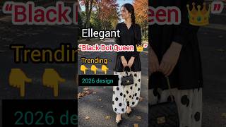 👉✨“Black Dot Kurti Lookbook⚡ 🖤”“Fashionable Kurti Outfit Inspiration ✨” #fashiontrends #shorts #yt