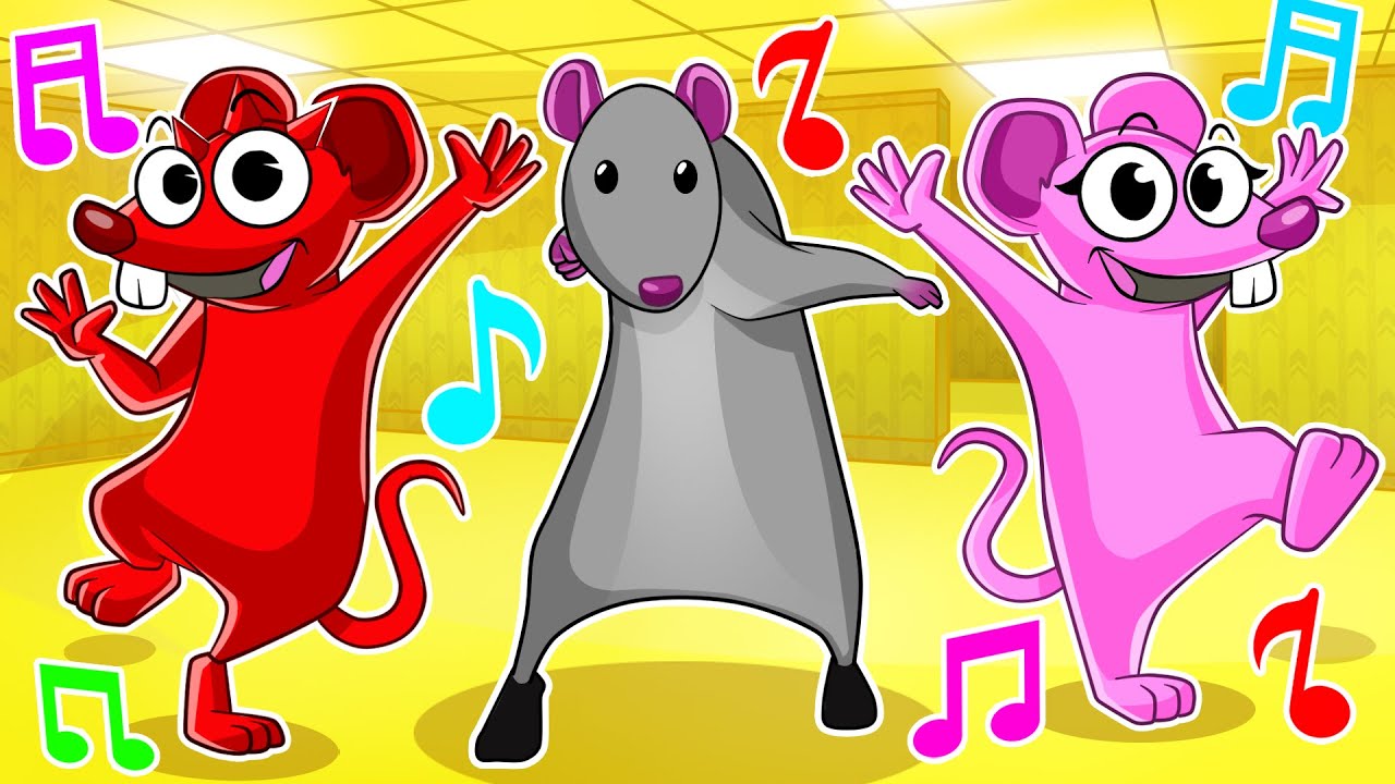 SPRUNKI DANÇA COM O RATO NO ROBLOX...??